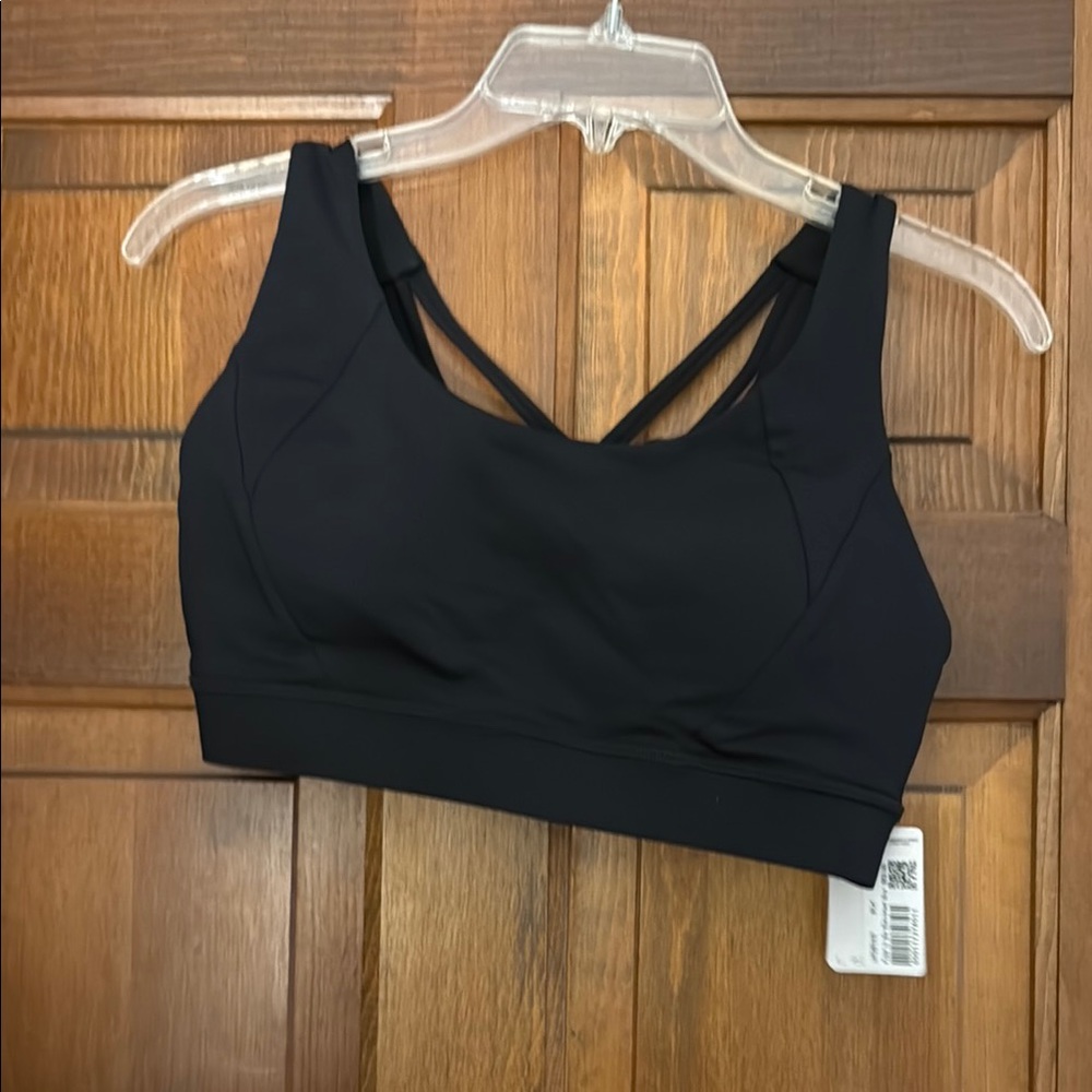 Black Women's Sports Bra